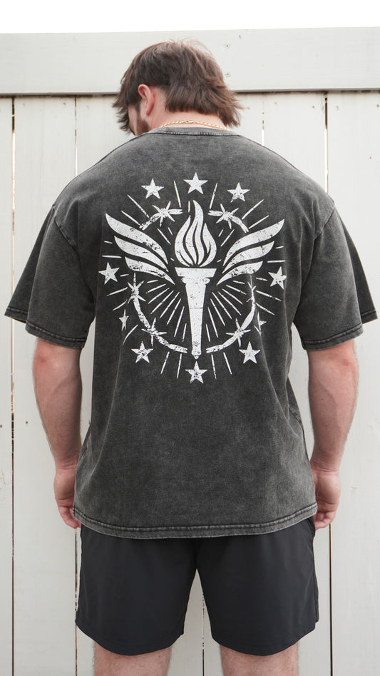 Hero Oversized Vintage Tee (Foundations)