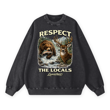 Respect The Locals Crewneck